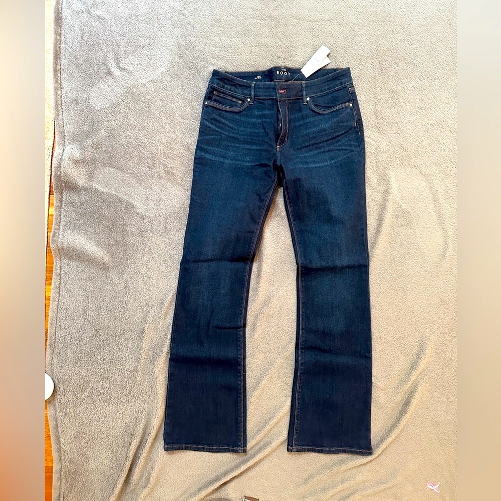 WHBM The Boot Jeans sz 8S